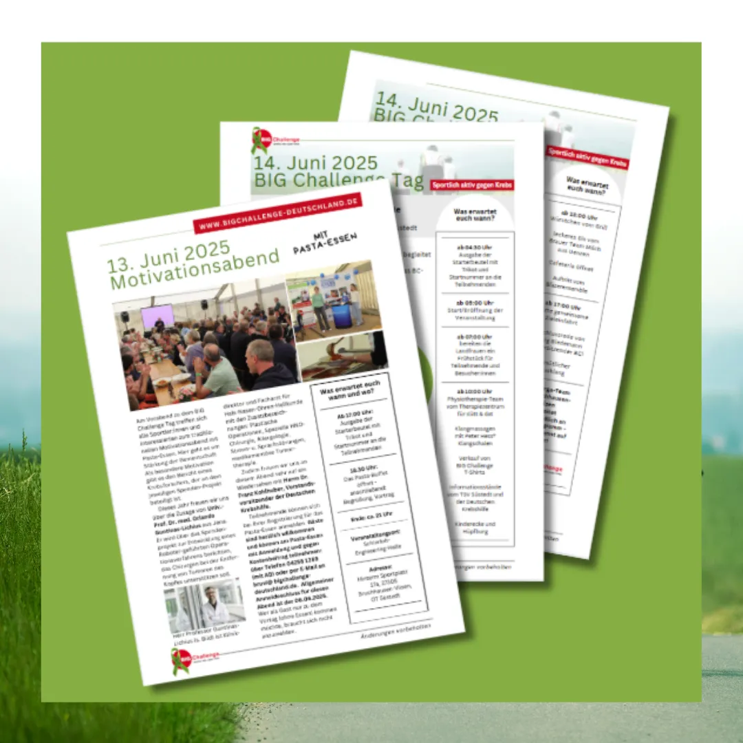 Newsletter Programme
© Big Challenge / Ursel Meyer