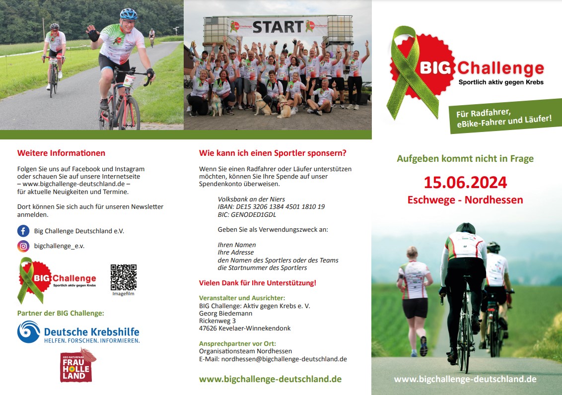 BIG Challenge Flyer 2024