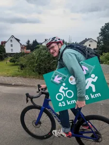 Hermann organisiert das Training in Nordhessen.
© Big Challenge / Hermann Hagen