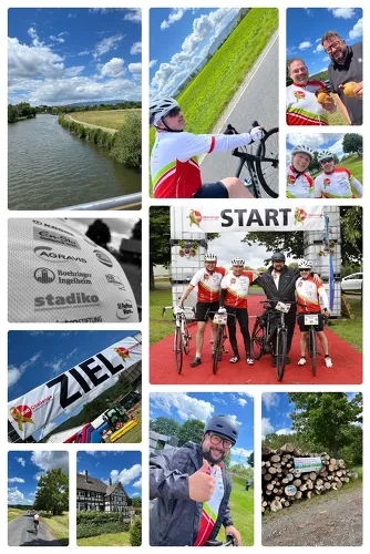 Team Boehringer Collage verschiedener Teilnehmer